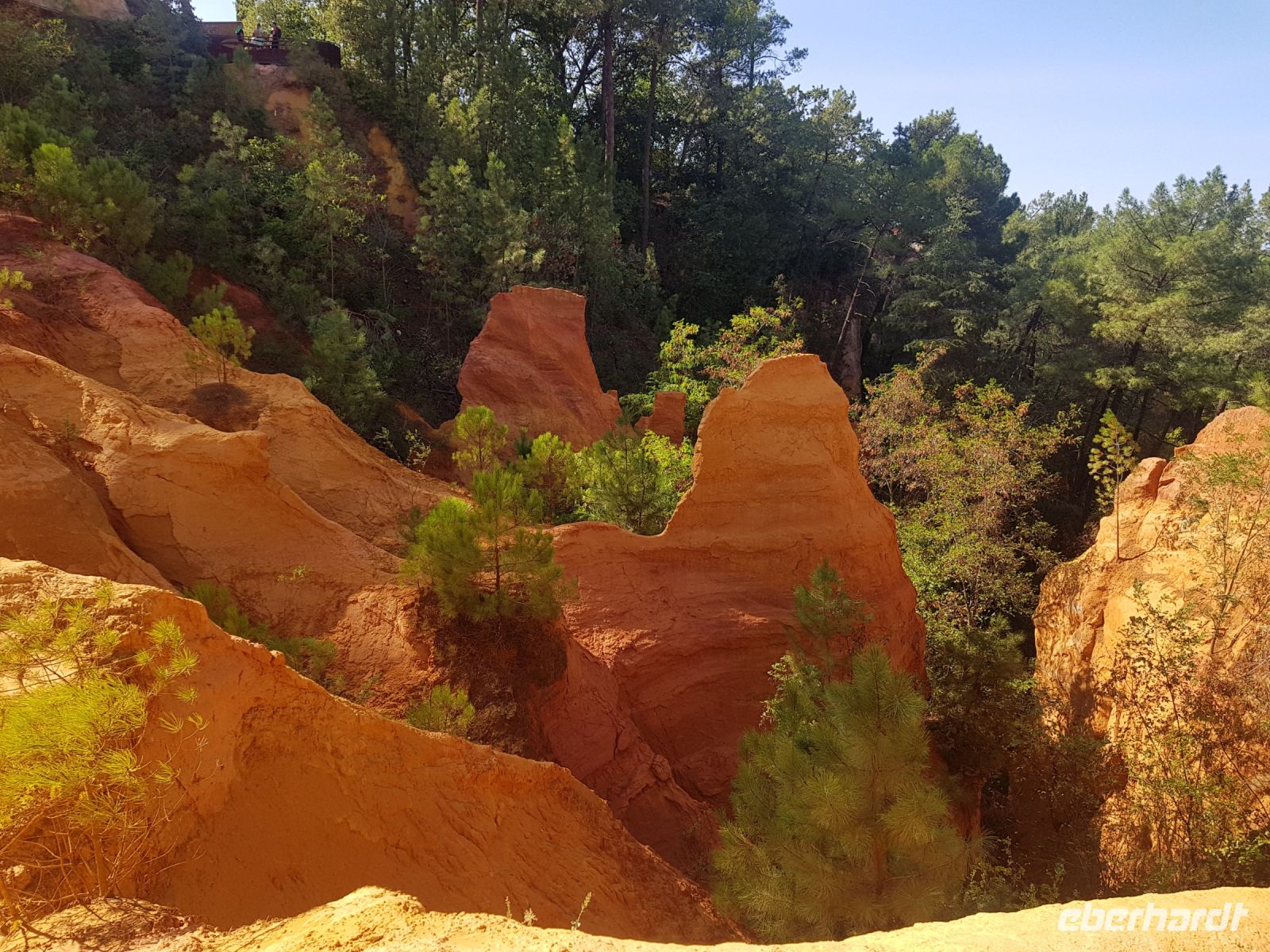 Ockersteinbruch von Roussillon &ndash; &copy; Beate Schroedter (Eberhardt TRAVEL)