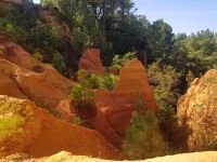 Ockersteinbruch von Roussillon &ndash; &copy; Beate Schroedter (Eberhardt TRAVEL)