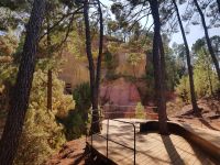 Ockersteinbruch von Roussillon &ndash; &copy; Beate Schroedter (Eberhardt TRAVEL)