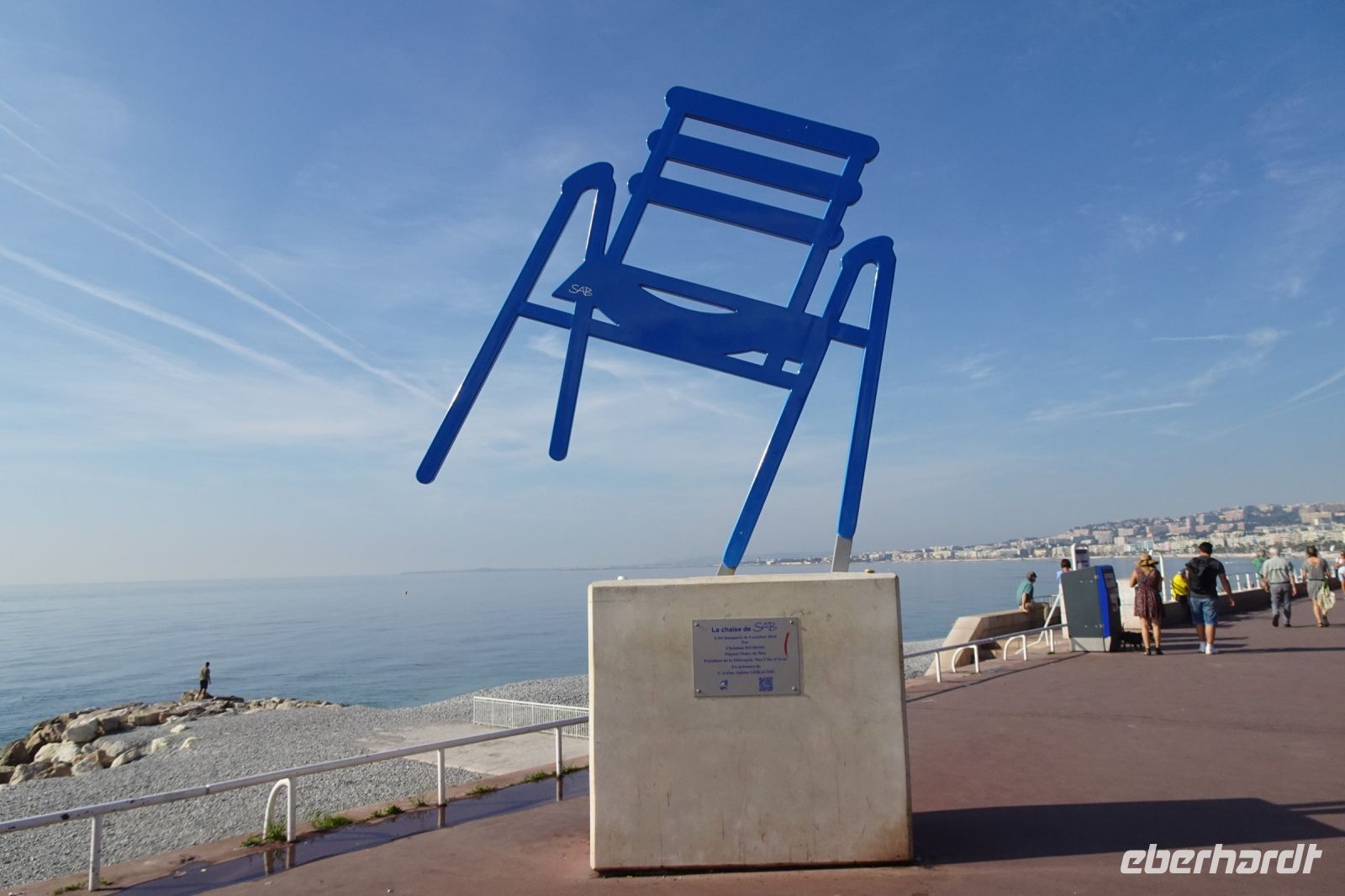Tag 2 03.10.2023 Nizza, La chaise de SAB, Sabine Geraudi &ndash; &copy; Gabriele Sauer (Eberhardt TRAVEL)