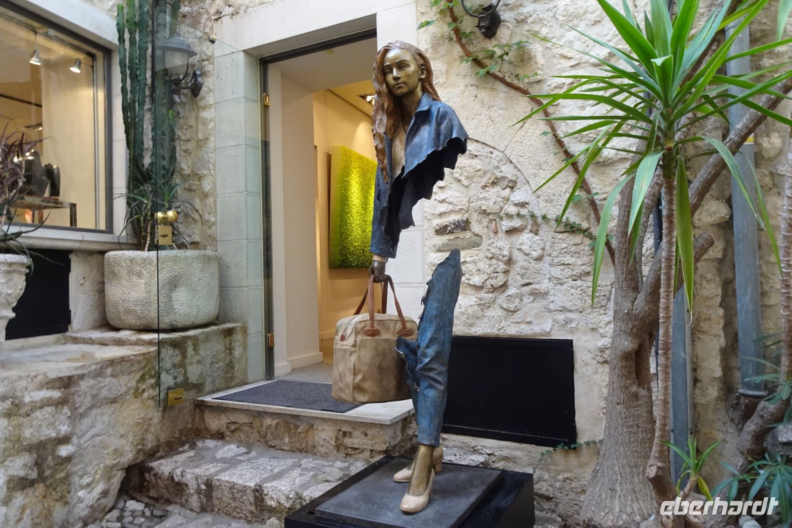 Tag 5 06.10.2023 St. Paul de Vence, Bruno Catalano, Reisende &ndash; &copy; Gabriele Sauer (Eberhardt TRAVEL)