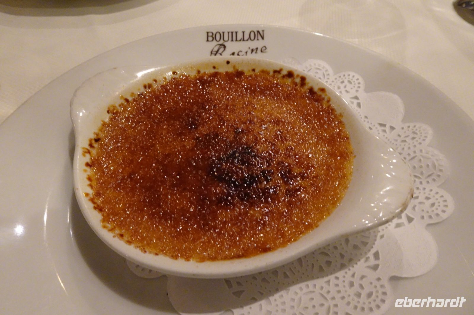 Tag 1, 28.12.2023 typisch französisch: Crème brulée &ndash; &copy; Gabriele Sauer (Eberhardt TRAVEL)