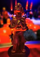 Tag 4 26.01.2024 Zirkusfestival in Monte Carlo, der goldene Clown &ndash; &copy; Gabriele Sauer (Eberhardt TRAVEL)