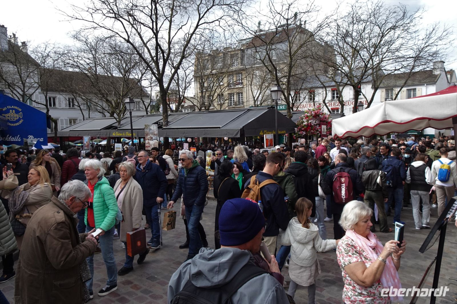 Tag 4 31.03.2024, Place de Tertre &ndash; &copy; Gabriele Sauer (Eberhardt TRAVEL)