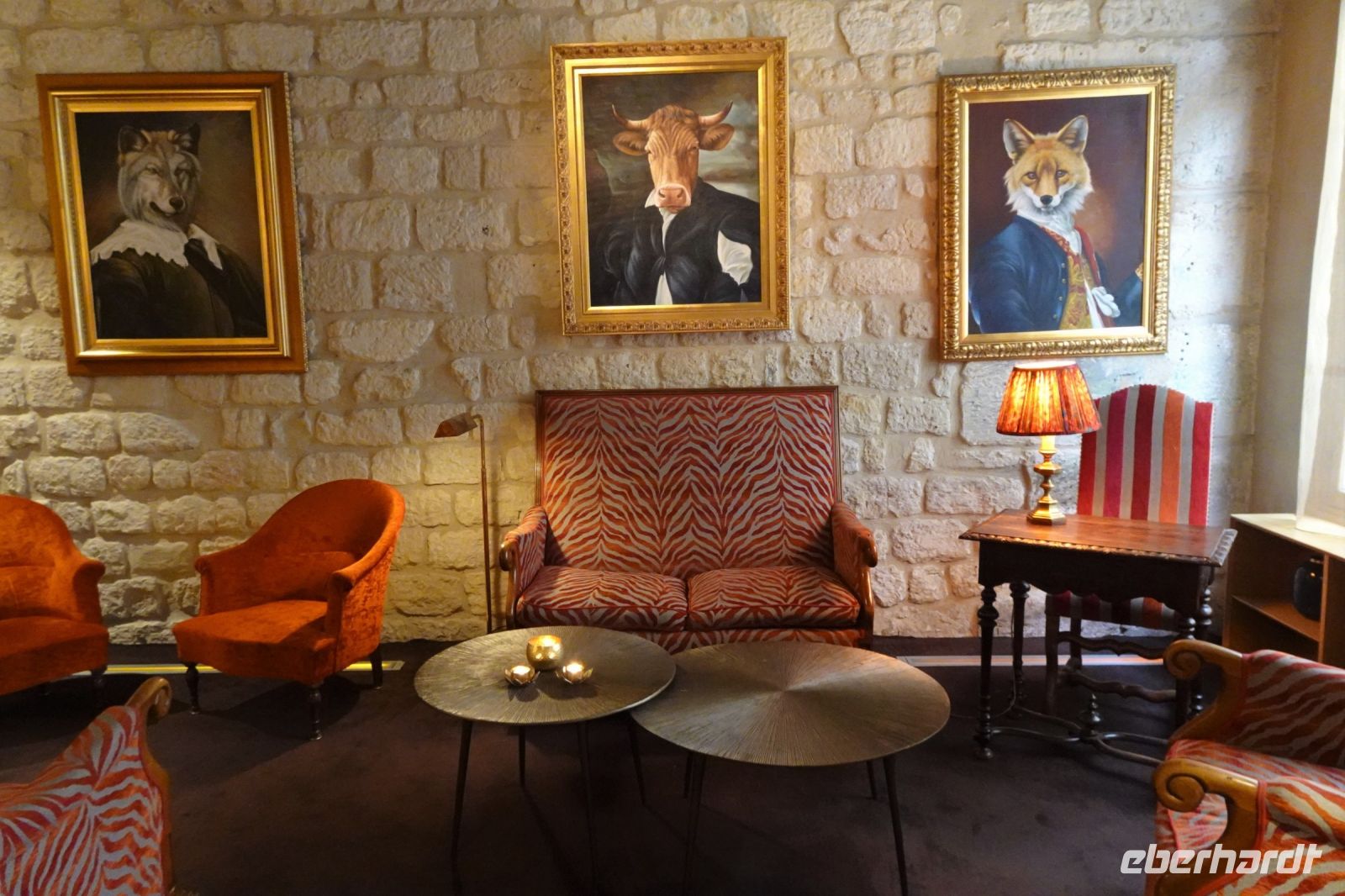 Tag 5, 01.04.2024 Hotel St. Paul rive gauche, Foyer &ndash; &copy; Gabriele Sauer (Eberhardt TRAVEL)