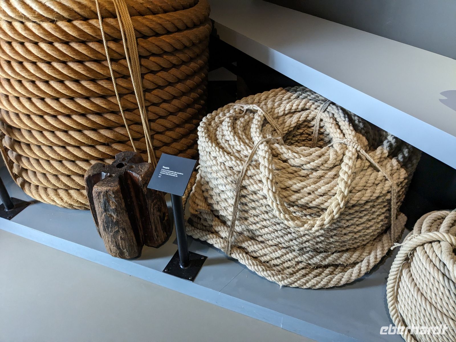 Königliche Seilerei Rochefort, Ausstellung.jpg &ndash; &copy; Dr. Michael Krause (Eberhardt TRAVEL)