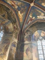 Provence Intensiv - Freskenmalerei im Papastpalast von Avignon &ndash; &copy; Ekkehard Villing (Eberhardt TRAVEL)
