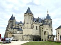 RADREISE LOIRE 3.-11.9.24: .... und hoch zum Schloss von Saumur &ndash; &copy; Ekkehard Villing (Eberhardt TRAVEL)
