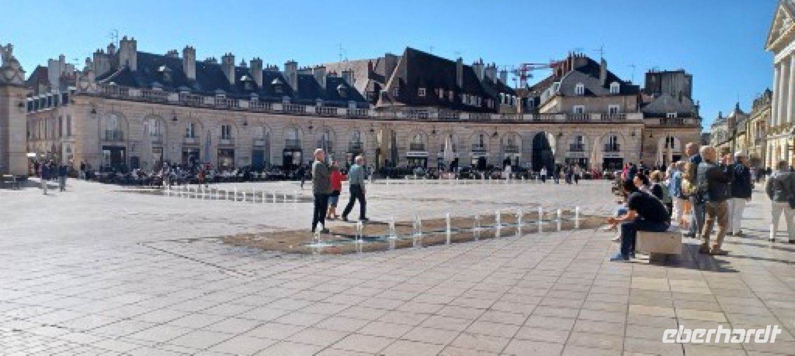 Touristentreffpunkt in Dijon - Place de la Libération &ndash; &copy; Ute Solf (Eberhardt TRAVEL)