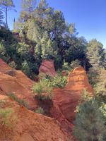 Freude für Malerinnen und Maler - Ocker aus Roussillon &ndash; &copy; Roswitha Zytowski (Eberhardt TRAVEL)