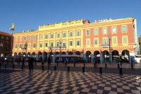 Tag 1 10.10.2024 Stadtrundgang Nizza, Place Massena &ndash; &copy; Gabriele Sauer (Eberhardt TRAVEL)
