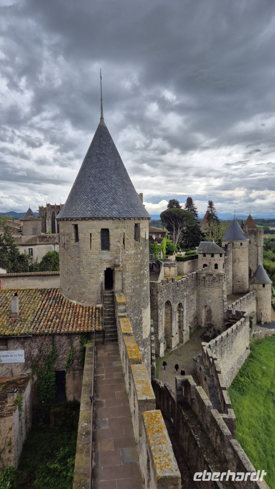 Carcassonne: Stadtmauer &ndash; &copy; Sinah Witzig (Eberhardt TRAVEL)