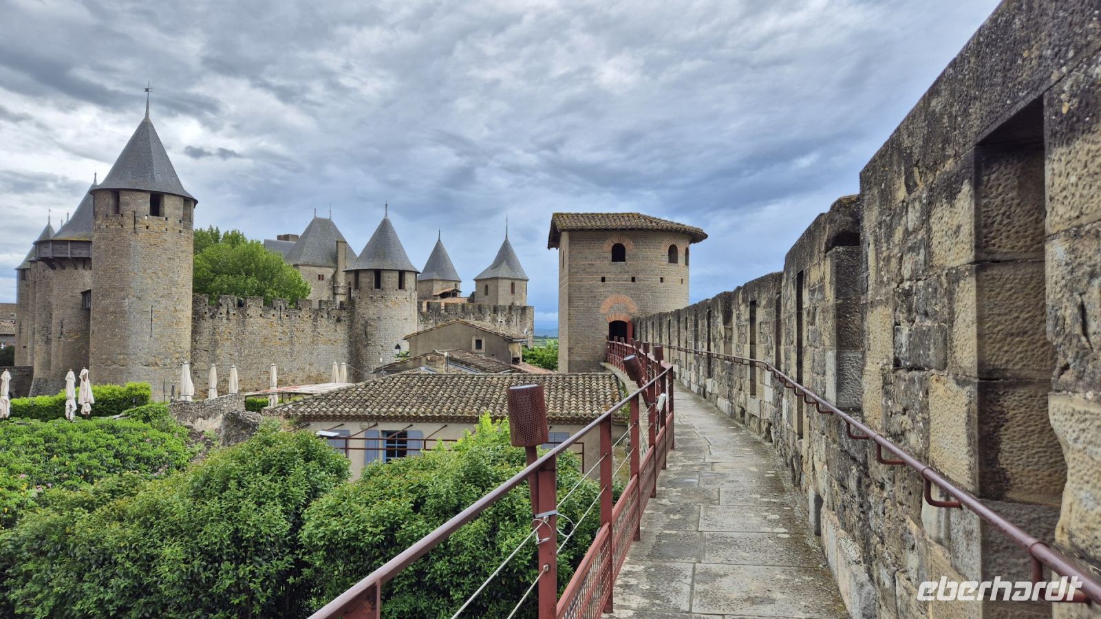 Carcassonne: Stadtmauer &ndash; &copy; Sinah Witzig (Eberhardt TRAVEL)
