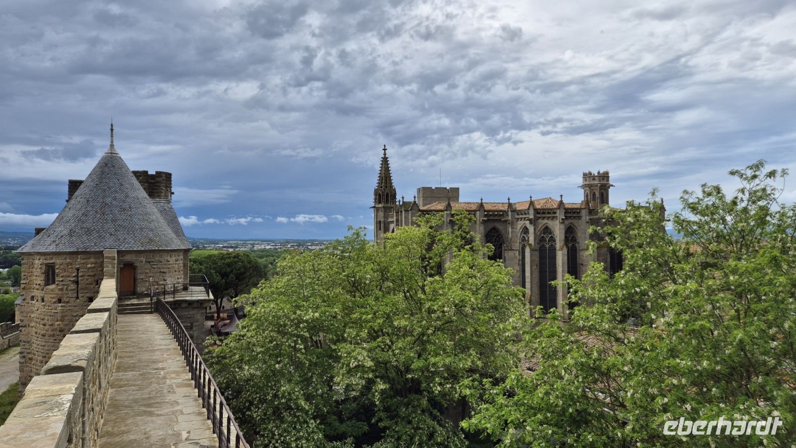 Carcassonne: Stadtmauer &ndash; &copy; Sinah Witzig (Eberhardt TRAVEL)