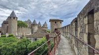 Carcassonne: Stadtmauer &ndash; &copy; Sinah Witzig (Eberhardt TRAVEL)