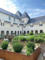 Radreise Loire vom 3.-11.5.25: Der Kräutergarten der Abtei &ndash; &copy; Ekkehard Villing (Eberhardt TRAVEL)