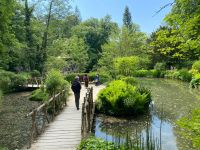 Radreise Loire vom 3.-11.5.25: Im idyllischen Garten von Clos Luce &ndash; &copy; Ekkehard Villing (Eberhardt TRAVEL)