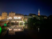 Radreise Loire vom 3.-11.5.25: Abendstimmung an der Mosel in Metz &ndash; &copy; Ekkehard Villing (Eberhardt TRAVEL)