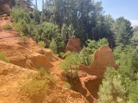Provence intensive vom 21.-28.6.25: Die Ockersteinbrüche in Roussillon &ndash; &copy; Ekkehard Villing (Eberhardt TRAVEL)
