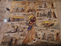 Mosaique des Heiligen Jacques de Compostelle -von einer Künstlerin aus Odessa  &ndash; &copy; Ute Solf (Eberhardt TRAVEL)