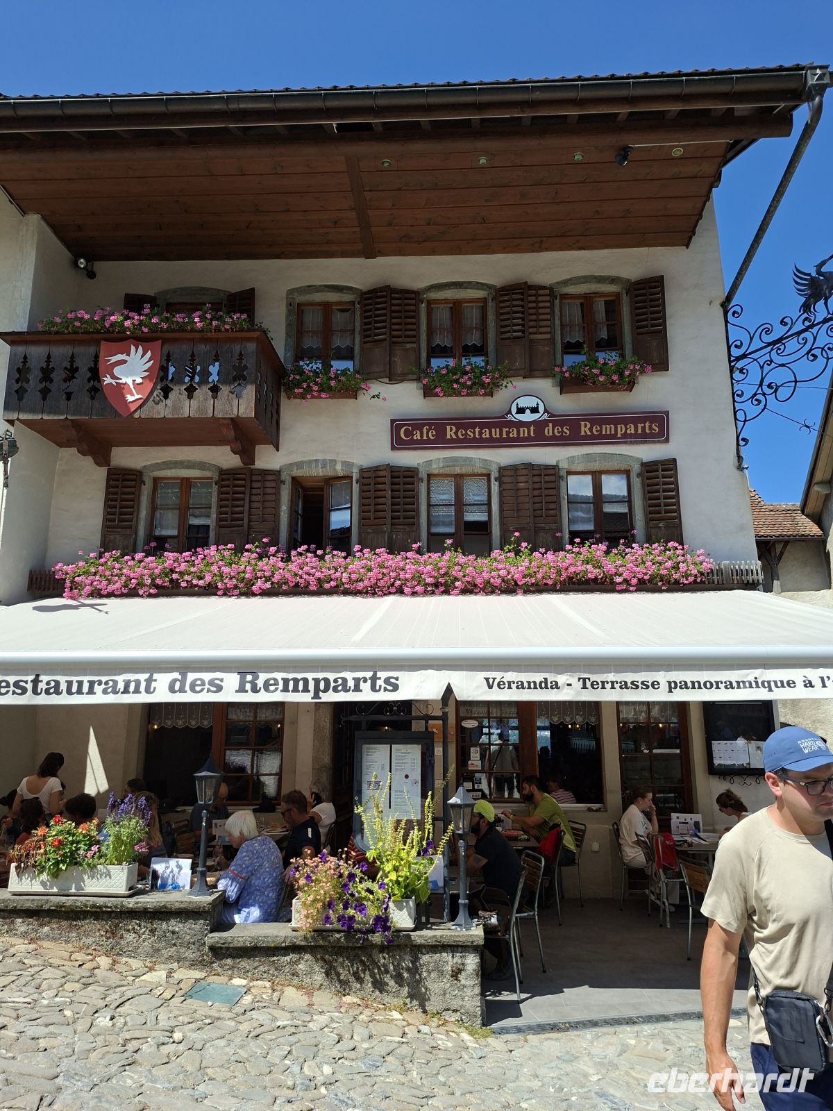 Gruyère- Restaurant Remparts &ndash; &copy; Ute Solf (Eberhardt TRAVEL)