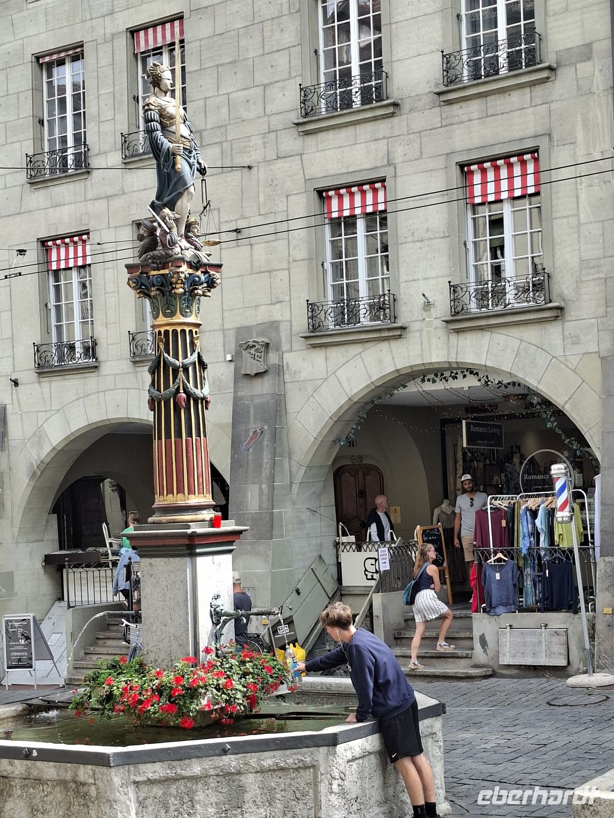 Trinkbrunnen in Bern &ndash; &copy; Ute Solf (Eberhardt TRAVEL)