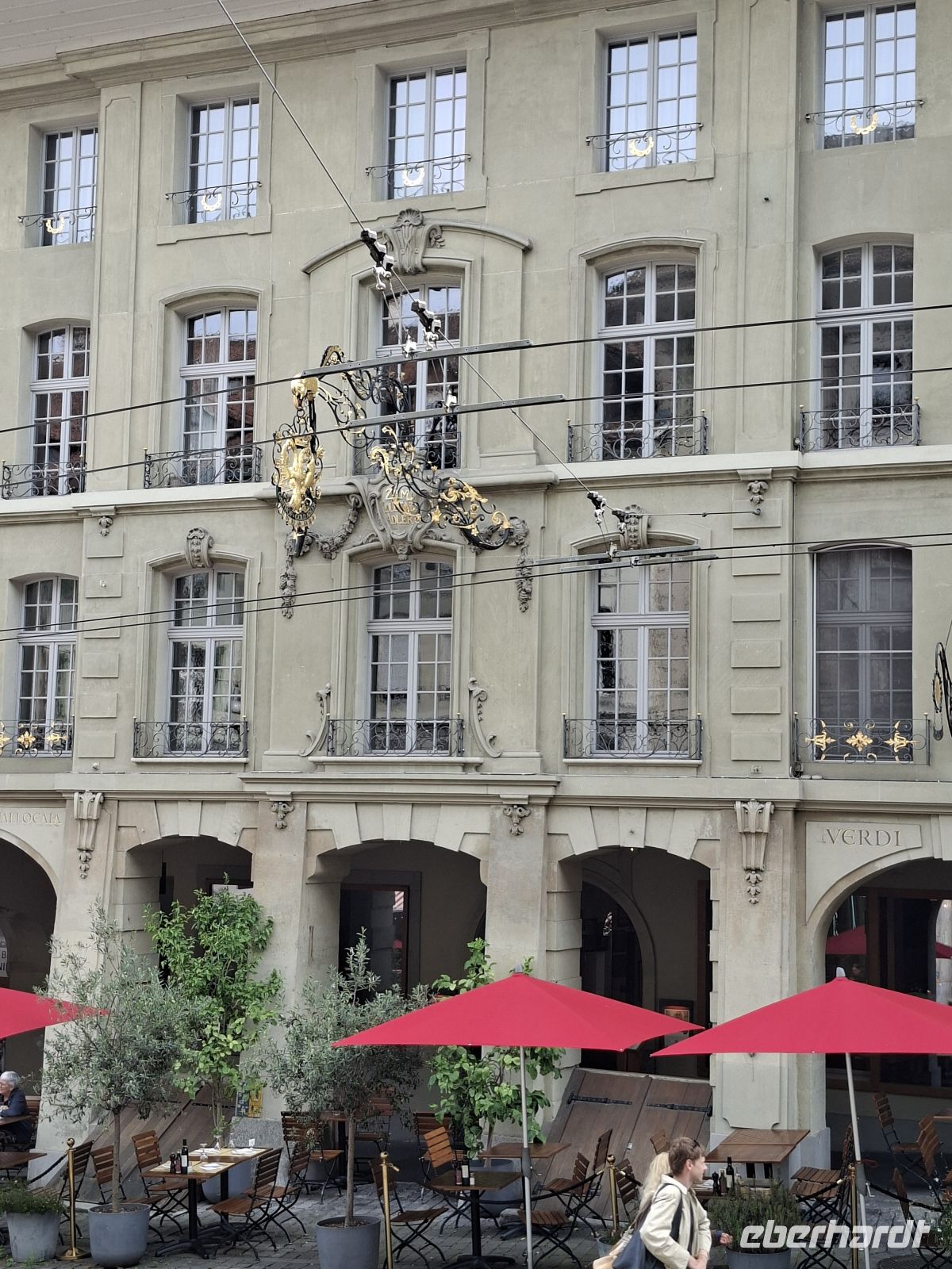 Schmuckfassaden in der Berner Innenstadt &ndash; &copy; Ute Solf (Eberhardt TRAVEL)