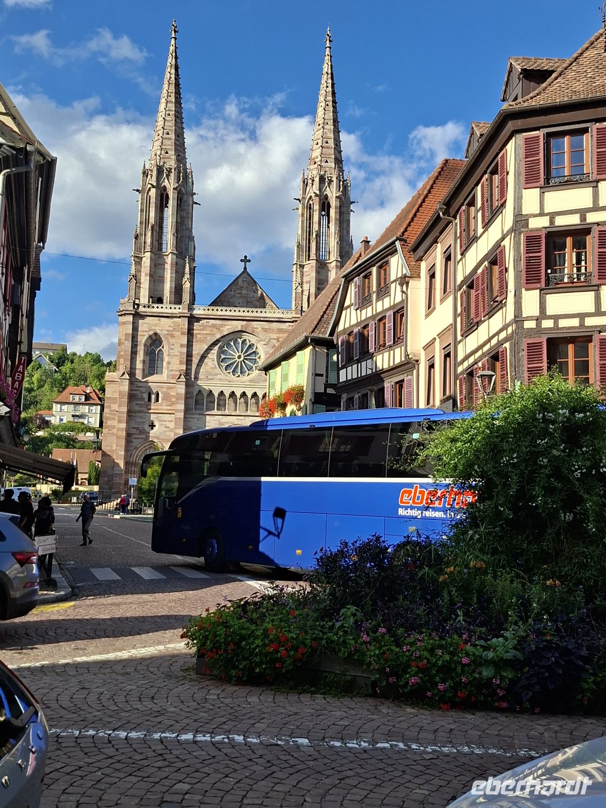 Einfahrt nach Obernai &ndash; &copy; Ute Solf (Eberhardt TRAVEL)
