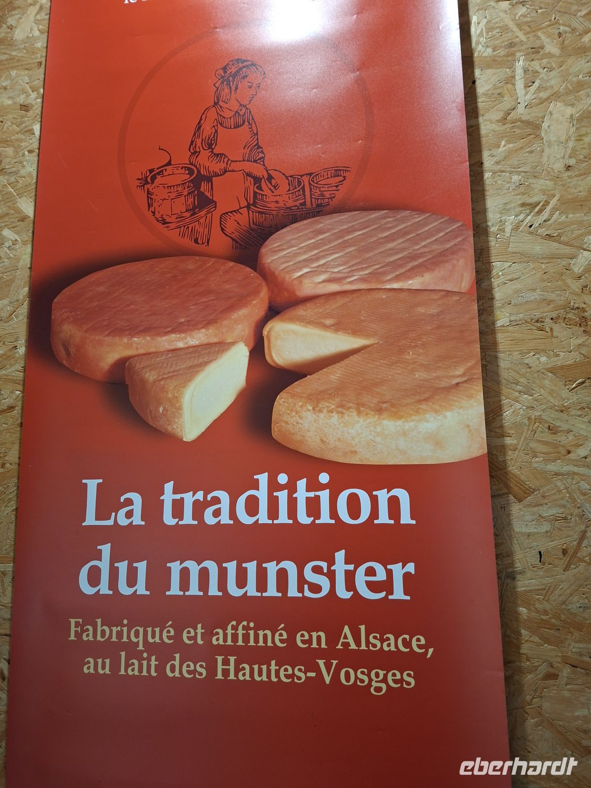  Munsterkäse aus der Milch der Hoch-Vogesen &ndash; &copy; Ute Solf (Eberhardt TRAVEL)