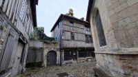 Mittelalterliches Fachwerk in Honfleur