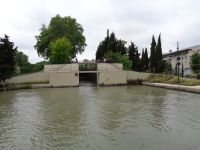 Orb-Schleuse, Béziers, Frankreich