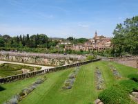 Garten des Berbie-Palastes, Albi, Frankreich