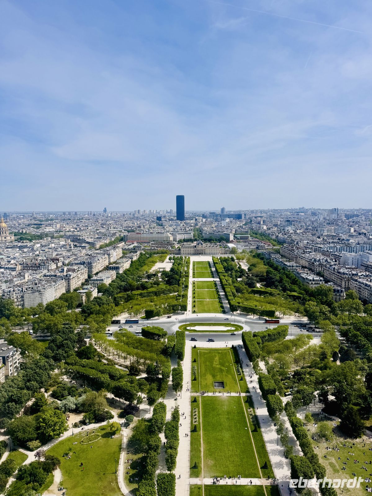 2. Tag - Blick vom Eiffelturm  &ndash; &copy; Christin Kuschka (Eberhardt TRAVEL)