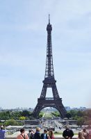 Auf der Terrasse des Trocadero  Paris  &ndash; &copy; Gina Egenolf (Eberhardt TRAVEL)