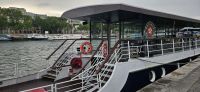 Unser Schiff vor dem Einsteigen Paris