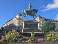 2026-05_Loire_Rad: Orléans - Jeanne d'Arc Denkmal &ndash; &copy; Dieter Braune (Eberhardt TRAVEL)