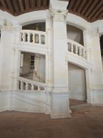 2026-05_Loire_Rad: Schloß Chambord - Leonardo-Treppe &ndash; &copy; Dieter Braune (Eberhardt TRAVEL)