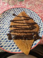 2026-05_Loire_Rad: Tours - im Bretonischen Restaurant - Crepes &ndash; &copy; Dieter Braune (Eberhardt TRAVEL)