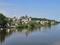 2026-05_Loire_Rad: Blick auf Candes-St.-Martin &ndash; &copy; Dieter Braune (Eberhardt TRAVEL)