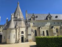2026-05_Loire_Rad: Abbaye-Fontevraud - Küchentrakt &ndash; &copy; Dieter Braune (Eberhardt TRAVEL)