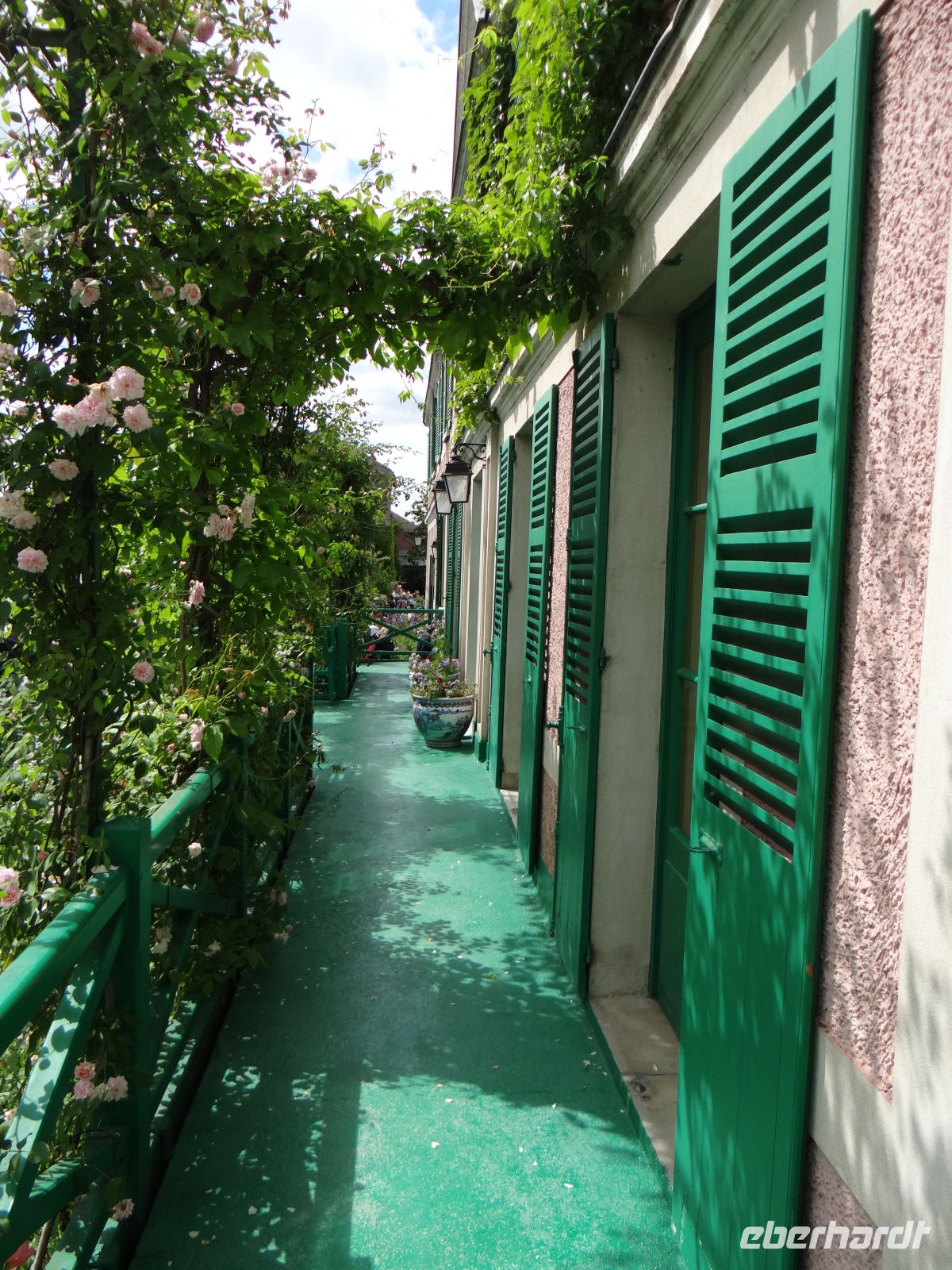 Giverny, die Verenda &ndash; &copy; Vivian Kreft (Eberhardt TRAVEL)