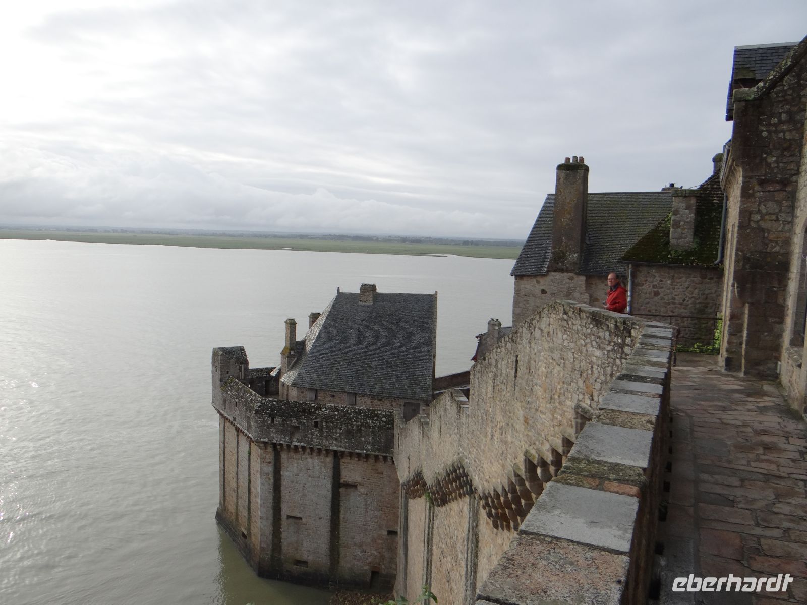 Mont Saint-Michel, die Wehrmauer &ndash; &copy; Vivian Kreft (Eberhardt TRAVEL)