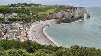 Etretat, Strand