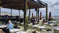 EHT-Stadtrundfahrt in Paris, Dachterrasse La Fayette-Kaufhaus