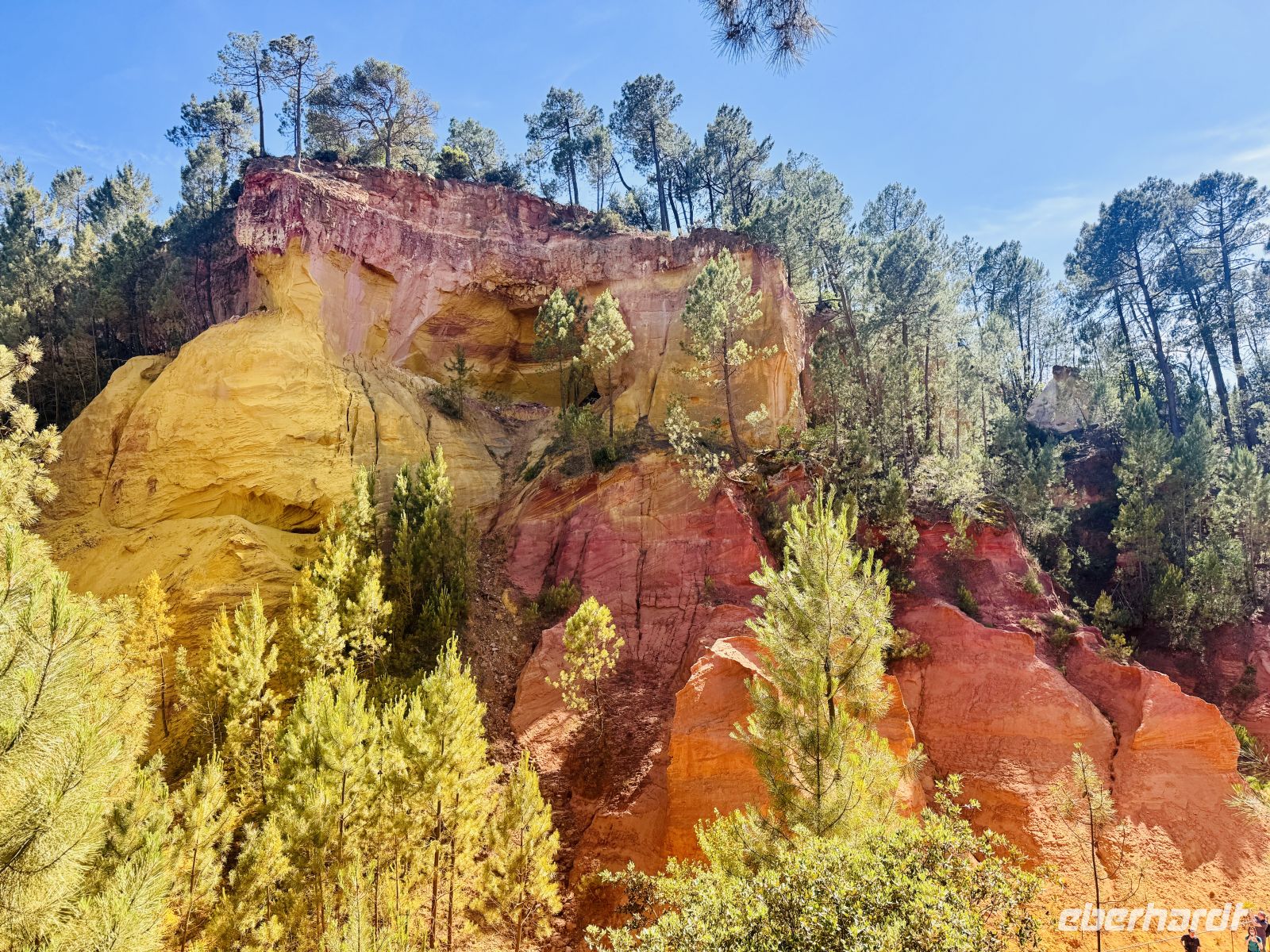 10. Tag - Ockerbrüche, Roussillon  &ndash; &copy; Christin Kuschka (Eberhardt TRAVEL)