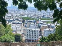 Blick von Montmatre auf Paris