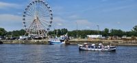 Riesenrad am Hafen Honfleur 