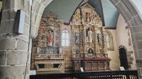 Innenraum der Kirche von Guimiliau 