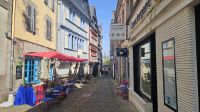 Stille Gasse wegen Stromausfall in Quimper  &ndash; &copy; Gina Egenolf (Eberhardt TRAVEL)