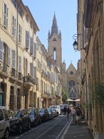 Blick zur Kirche der Malteser in Aix-en-Provence 